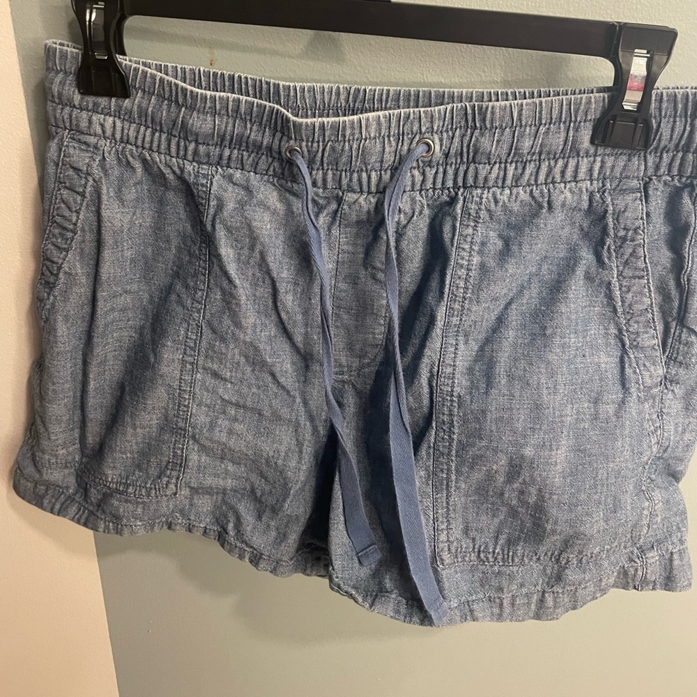 Stretchy Denim Shorts